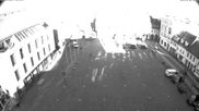 Archived webcam image showing Senftenberg Town Square on 23 Sep 2026 at 08:47