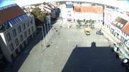 Archived webcam image showing Senftenberg Town Square on 23 Sep 2026 at 10:47