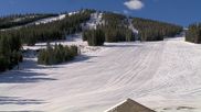 Archived webcam image showing Winter Park Eskimo Chairlift and Snoasis Restaurant on 16 Apr 2026 at 16:52