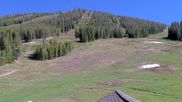 Archived webcam image showing Winter Park Eskimo Chairlift and Snoasis Restaurant on 12 Jun 2026 at 00:34