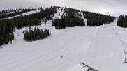 Archived webcam image showing Winter Park Eskimo Chairlift and Snoasis Restaurant on 27 Feb 2026 at 16:56