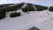 Archived webcam image showing Winter Park Eskimo Chairlift and Snoasis Restaurant on 29 Mar 2026 at 14:50