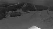 Archived webcam image showing Winter Park Eskimo Chairlift and Snoasis Restaurant on 30 Mar 2026 at 04:50
