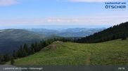 Archived webcam image showing View from Hüttenkogel in Lackenhof, Lower Austria on 12 Jul 2026 at 09:14
