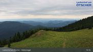 Archived webcam image showing View from Hüttenkogel in Lackenhof, Lower Austria on 12 Jul 2026 at 15:14