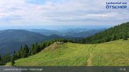 Archived webcam image showing View from Hüttenkogel in Lackenhof, Lower Austria on 12 Jul 2026 at 17:14