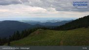 Archived webcam image showing View from Hüttenkogel in Lackenhof, Lower Austria on 12 Jul 2026 at 13:14