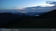 Archiviertes Webcam Bild: Blick vom Hüttenkogel in Lackenhof Ötscher, Niederösterreich am 26.08.2026 um 05:18 Uhr