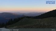 Archived webcam image showing View from Hüttenkogel in Lackenhof, Lower Austria on 30 Sep 2026 at 07:06