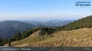 Archived webcam image showing View from Hüttenkogel in Lackenhof, Lower Austria on 30 Sep 2026 at 17:06