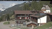 Archiviertes Webcam Bild: Panoramagasthof Kristberg, Silbertal am 18.04.2026 um 10:04 Uhr