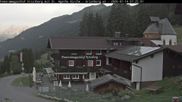 Archived webcam image showing Restaurant "Panoramagasthof Kristberg" on 14 Jul 2026 at 07:01