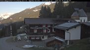 Archived webcam image showing Restaurant "Panoramagasthof Kristberg" on 20 Mar 2026 at 07:58