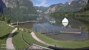 Archived webcam image showing Obertraun Lake on 16 Jun 2026 at 08:37