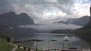 Archived webcam image showing Obertraun Lake on 27 Jul 2026 at 06:14