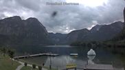 Archived webcam image showing Obertraun Lake on 27 Jul 2026 at 20:14