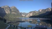 Archived webcam image showing Obertraun Lake on 15 Aug 2026 at 07:43