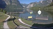Archived webcam image showing Obertraun Lake on 15 Aug 2026 at 08:43