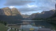 Archived webcam image showing Obertraun Lake on 11 Aug 2026 at 06:09