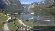 Archived webcam image showing Obertraun Lake on 11 Aug 2026 at 08:09
