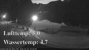 Archived webcam image showing Obertraun Lake on 26 Feb 2026 at 18:53