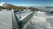 Archived webcam image showing Petzen Panoramic View on Feb 26, 2026 at 8:14 AM