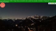 Archived webcam image showing Mountain Lodge Zoia, Chiesa in Valmalenco on 1 Apr 2026 at 00:50