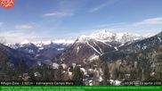 Archived webcam image showing Mountain Lodge Zoia, Chiesa in Valmalenco on 1 Apr 2026 at 10:50