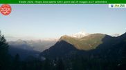 Archiviertes Webcam Bild: Valmalenco: Rifugio Zoia am 28.05.2026 um 06:43 Uhr
