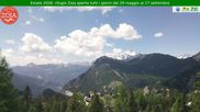 Archiviertes Webcam Bild: Valmalenco: Rifugio Zoia am 28.05.2026 um 12:43 Uhr