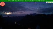 Archived webcam image showing Mountain Lodge Zoia, Chiesa in Valmalenco on 30 Jun 2026 at 04:46