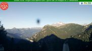 Archived webcam image showing Mountain Lodge Zoia, Chiesa in Valmalenco on 12 Jul 2026 at 07:50