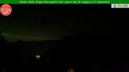 Archived webcam image showing Mountain Lodge Zoia, Chiesa in Valmalenco on 12 Jul 2026 at 02:50