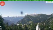 Archived webcam image showing Mountain Lodge Zoia, Chiesa in Valmalenco on 12 Jul 2026 at 12:50