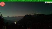 Archiviertes Webcam Bild: Valmalenco: Rifugio Zoia am 27.08.2026 um 00:08 Uhr