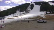 Archived webcam image showing Tubing Hill and Super Bee Lift at Copper Mountain Resort on 6 Apr 2026 at 22:17
