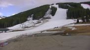 Archived webcam image showing Tubing Hill and Super Bee Lift at Copper Mountain Resort on 7 Apr 2026 at 02:17