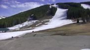 Archived webcam image showing Tubing Hill and Super Bee Lift at Copper Mountain Resort on 24 Apr 2026 at 00:54