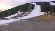 Archived webcam image showing Tubing Hill and Super Bee Lift at Copper Mountain Resort on 23 Apr 2026 at 14:54