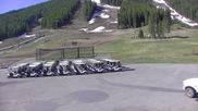 Archived webcam image showing Tubing Hill and Super Bee Lift at Copper Mountain Resort on 25 May 2026 at 16:00
