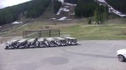 Archived webcam image showing Tubing Hill and Super Bee Lift at Copper Mountain Resort on 25 May 2026 at 18:00