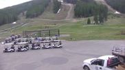 Archived webcam image showing Tubing Hill and Super Bee Lift at Copper Mountain Resort on 5 Jun 2026 at 20:07