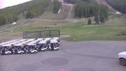 Archived webcam image showing Tubing Hill and Super Bee Lift at Copper Mountain Resort on 6 Jun 2026 at 04:07
