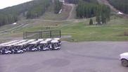 Archived webcam image showing Tubing Hill and Super Bee Lift at Copper Mountain Resort on 6 Jun 2026 at 02:07