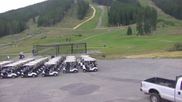 Archived webcam image showing Tubing Hill and Super Bee Lift at Copper Mountain Resort on 29 Jul 2026 at 18:15