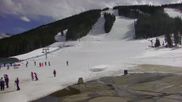 Archived webcam image showing Tubing Hill and Super Bee Lift at Copper Mountain Resort on 5 Mar 2026 at 22:48