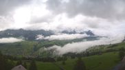 Archived webcam image showing Chäserrugg: Mountain View from Restaurant Iltios on 1 Jul 2026 at 07:26