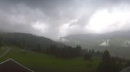 Archived webcam image showing Chäserrugg: Mountain View from Restaurant Iltios on 1 Jul 2026 at 08:26