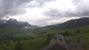 Archived webcam image showing Chäserrugg: Mountain View from Restaurant Iltios on 1 Jul 2026 at 12:26