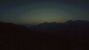 Archived webcam image showing Chäserrugg: Mountain View from Restaurant Iltios on 30 Jul 2026 at 22:35